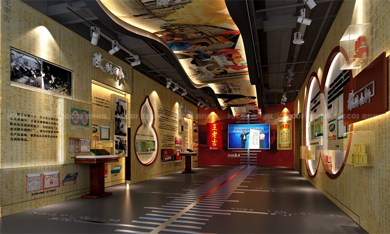 在企業(yè)展館裝修中，如何合理安排展示品的順序和布局？