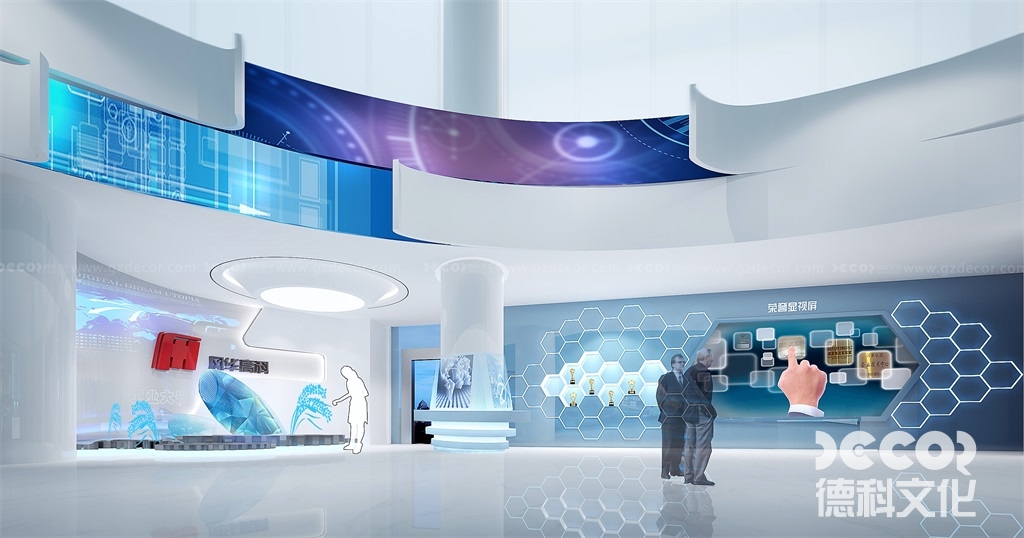 現(xiàn)代簡約企業(yè)展廳設(shè)計如何提升客戶的品牌認(rèn)知度？