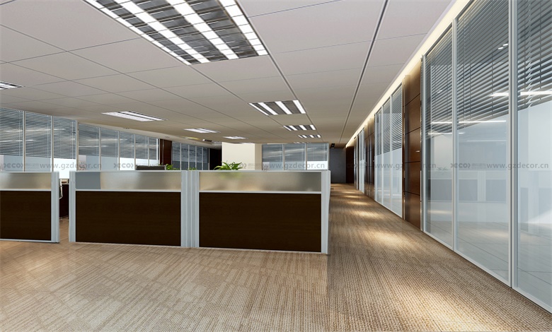 中端辦公室裝修接待區(qū)應該設計在什么位置？