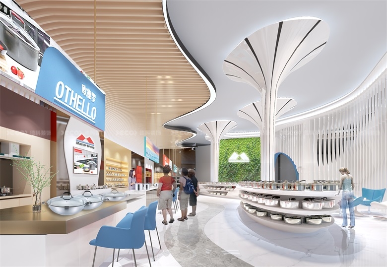 企業(yè)展館裝修中如何處理空間布局？